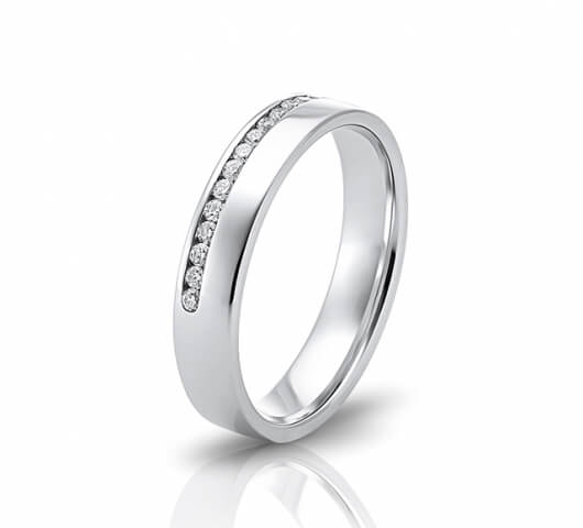 Wedding ring in 18 Karat gold - WRW004 - image 1