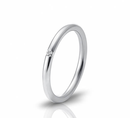 Wedding ring in 18 Karat gold - WRW007 - image 1