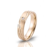 Wedding ring in 18 Karat gold - WRW012 - image 3