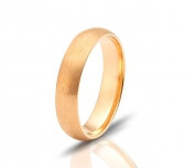 Wedding ring in 18 Karat gold - WRM013 - image 2