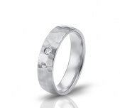 Wedding ring in 18 Karat gold - WRW017 - image 1