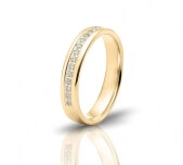 Wedding ring in 18 Karat gold - WRW022 - image 2