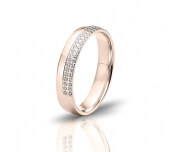 Wedding ring in 18 Karat gold - WRW025 - image 3