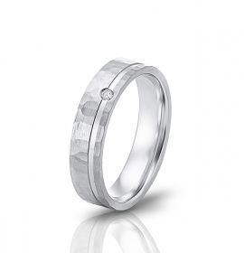 Wedding ring in 18 Karat gold - WRW011