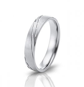Wedding ring in 18 Karat gold - WRM012