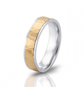 Wedding ring in 18 Karat gold - WRM015