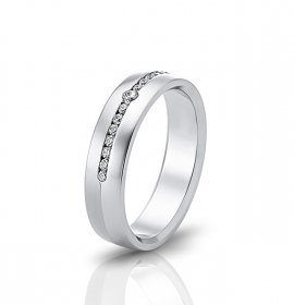 Wedding ring in 18 Karat gold - WRW016