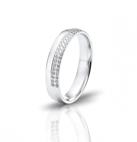 Wedding ring in 18 Karat gold - WRW025